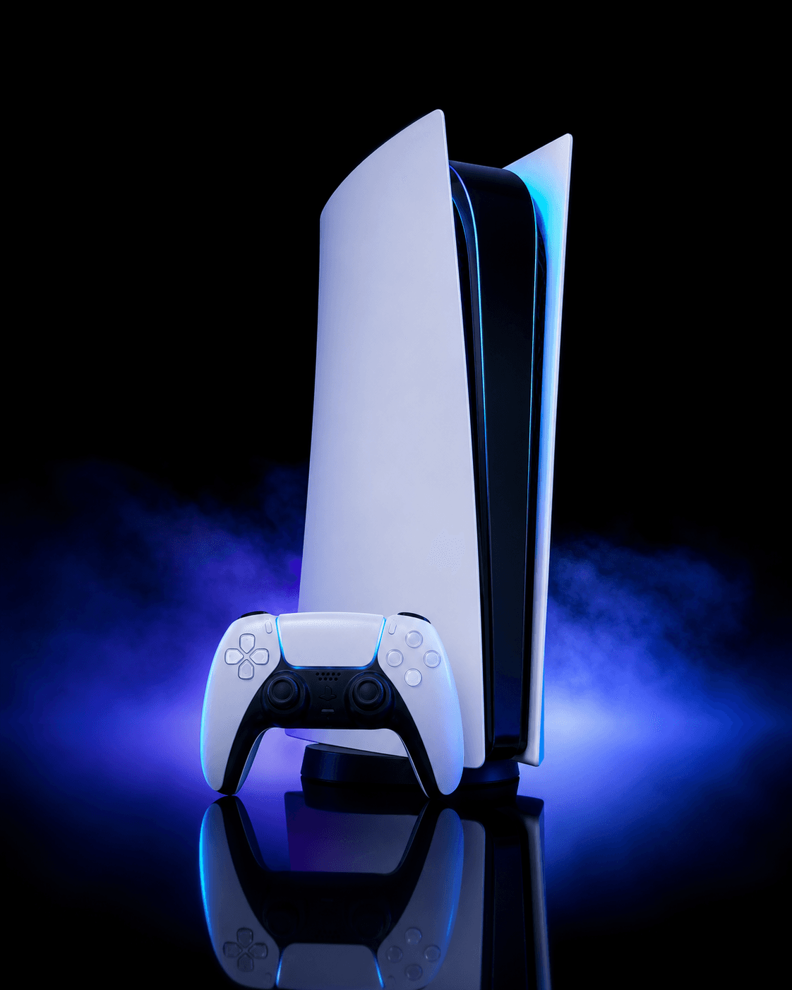 PS5 Digital console render
